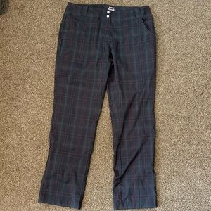 Slazenger Plaid Golf Pants Women’s Size 8
